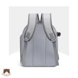  Balo trắng viền màu Moorpet cho chó mèo 