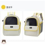  Balo trắng viền màu Moorpet cho chó mèo 