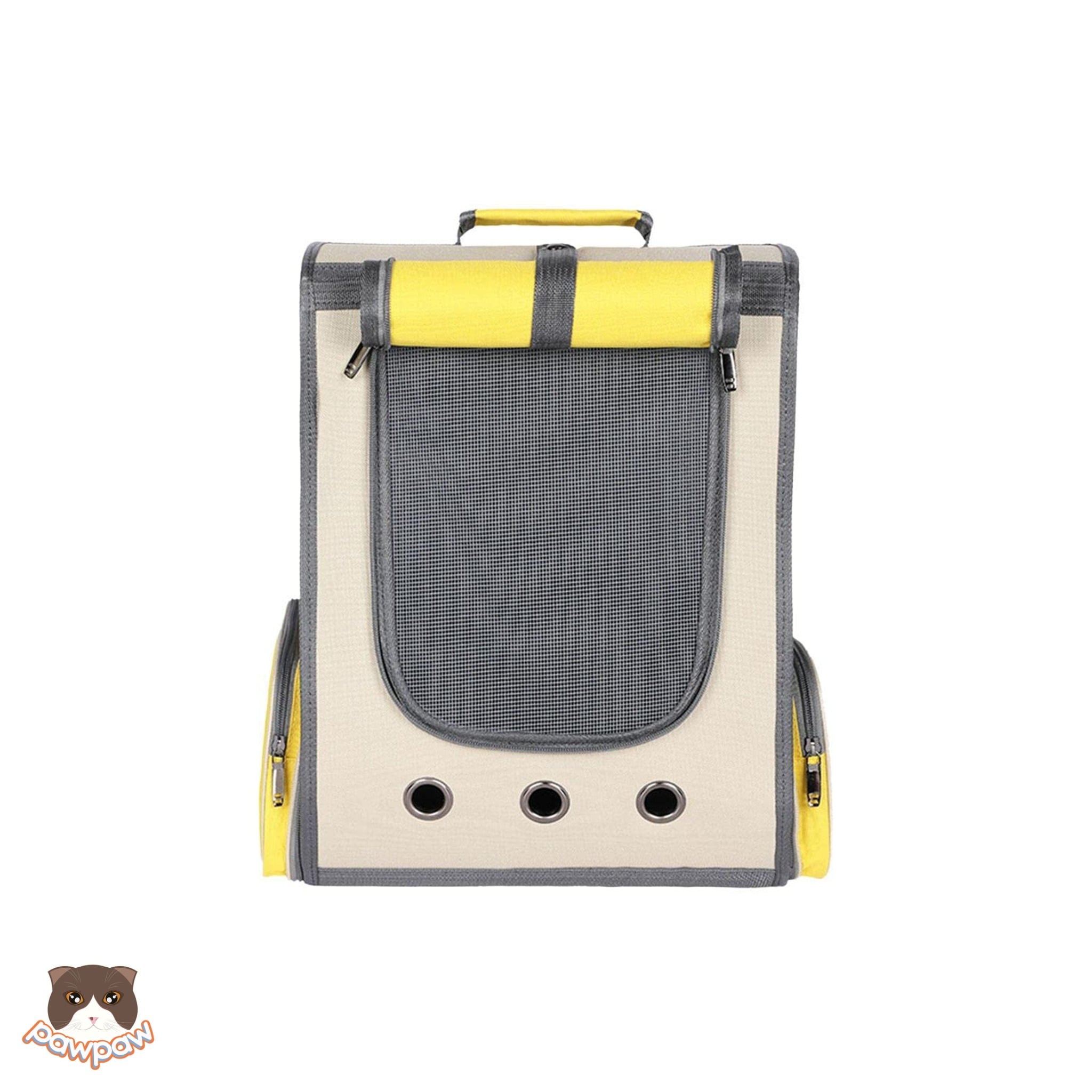  Balo vuông vải 2 màu cho chó mèo 