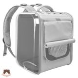  Balo vuông trong suốt cho chó mèo 