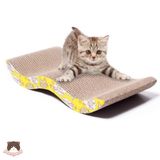  Bàn cào móng carton cho mèo (họa tiết ngẫu nhiên) 