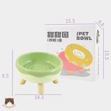  Bát ăn Taotao 4 chân chống gù cho chó mèo 