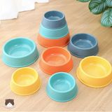  Bát ăn nhựa đơn hình chân chó cho chó mèo 