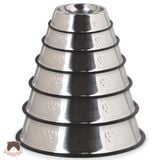  Bát ăn inox cao cấp hình chân chó cho chó mèo 