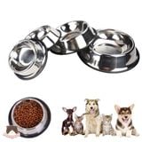  Bát ăn inox cao cấp hình chân chó cho chó mèo 