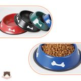  Bát ăn Inox nhám cho chó mèo 