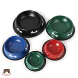  Bát ăn Inox nhám cho chó mèo 