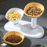  Bát đôi điều chỉnh chiều cao cho chó mèo 