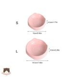  Bát ăn nhựa tai mèo có vân cho chó mèo 
