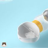  Bình ăn uống du lịch cao cấp 2in1 hình mây cho chó mèo 