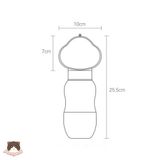  Bình ăn uống du lịch cao cấp 2in1 hình mây cho chó mèo 