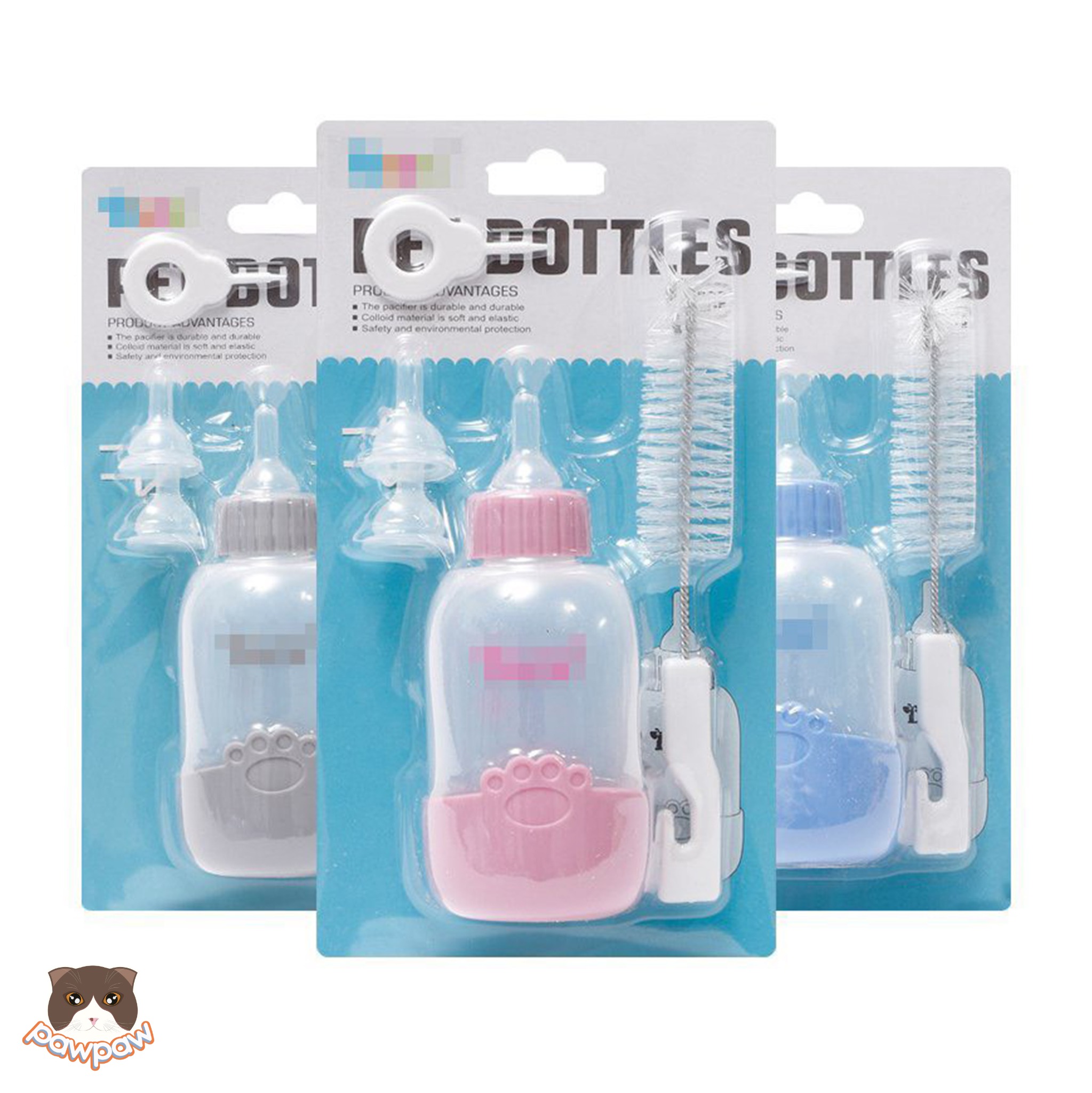  Bình sữa cao su mềm cho chó mèo 