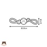  Banh mềm đặc ruột thắt dây Doggyman cho chó 