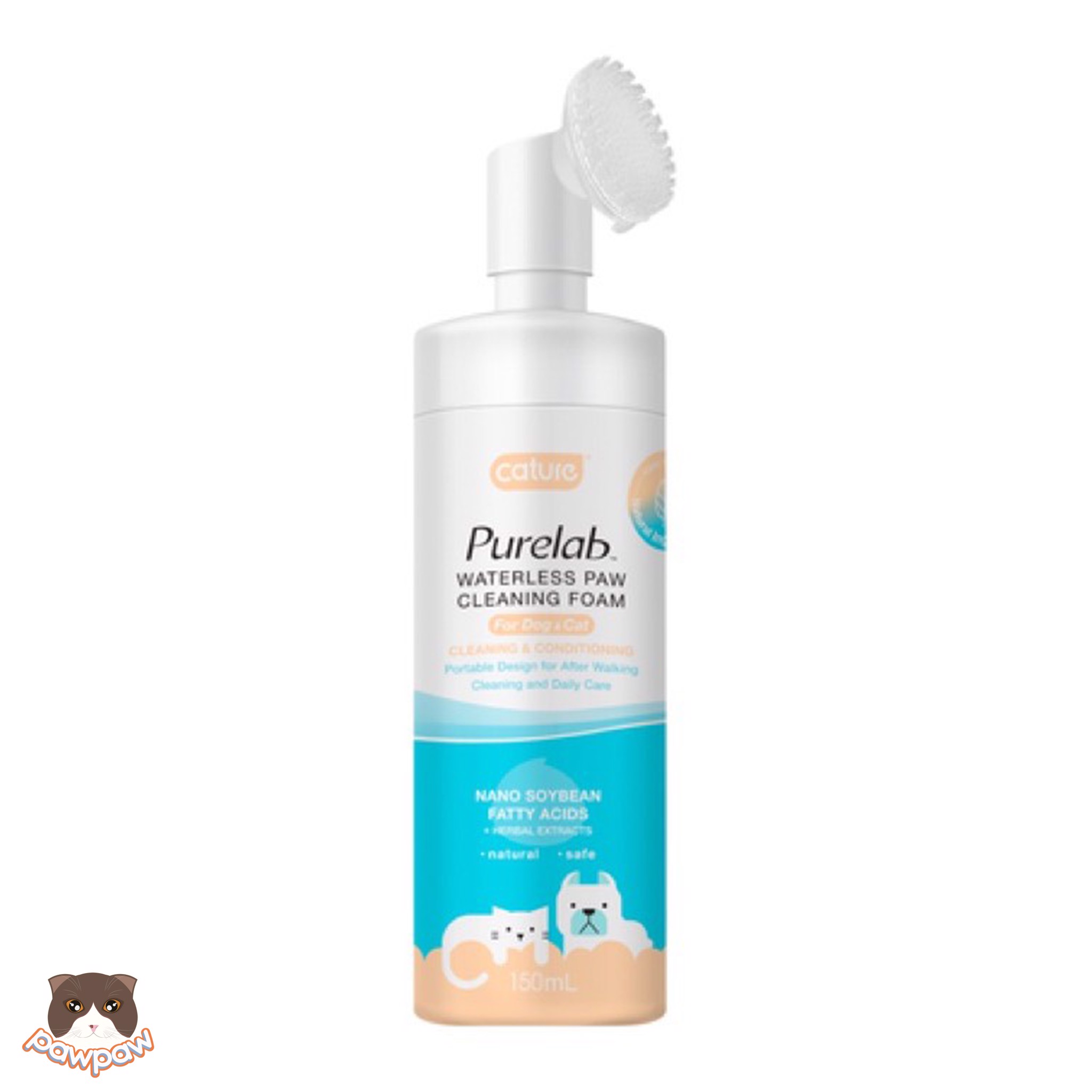  Bọt vệ sinh đệm chân Cature cho chó mèo 