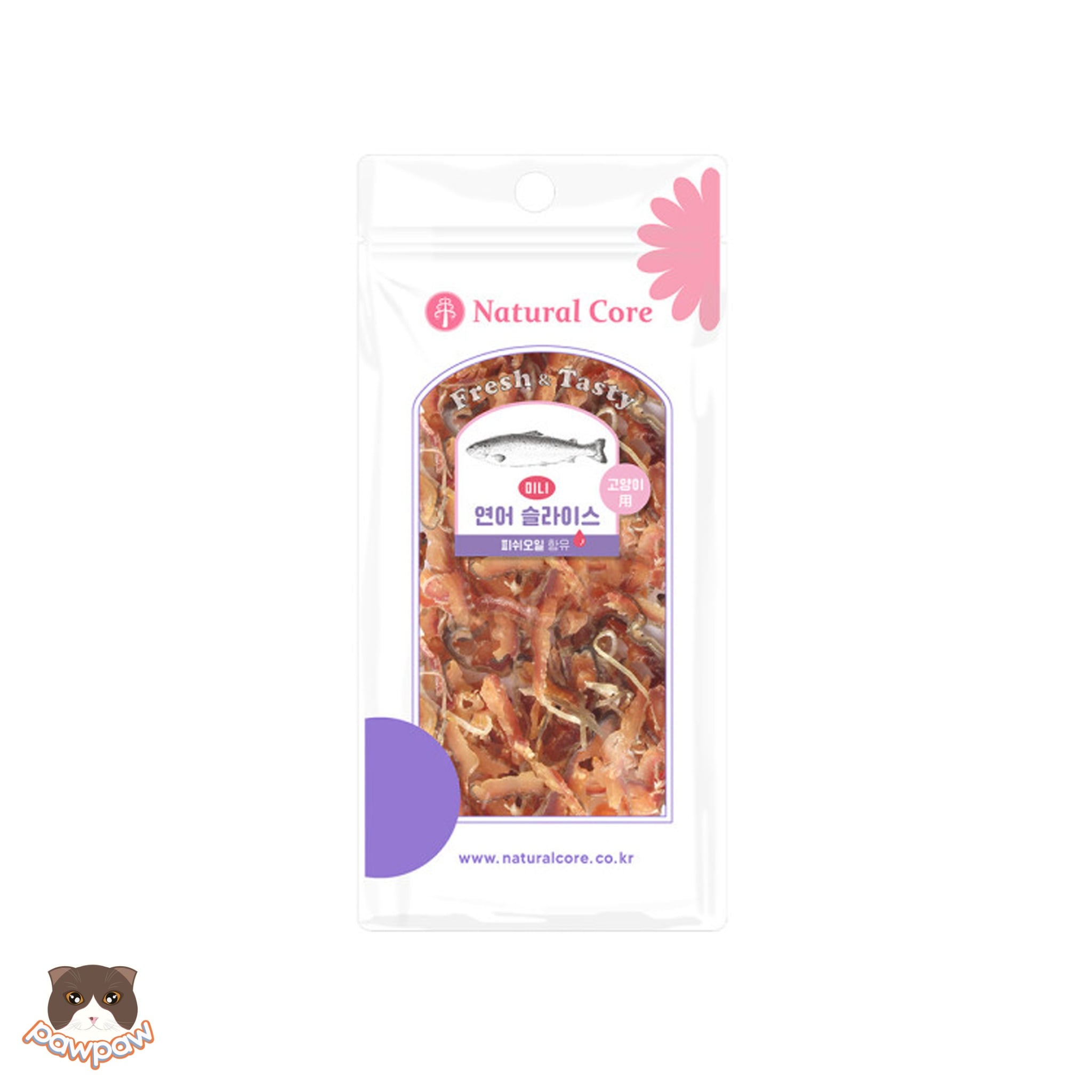  Cá hồi sấy Natural Core 30g cho mèo 