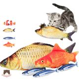  Cá nhồi bông cho chó mèo 