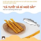  Snack cá tuyết & bí ngô sấy Natural Core 30g cho chó 