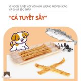  Snack cá tuyết sấy Natural Core 30g cho chó 