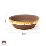  Cào móng carton ổ tròn cho mèo 