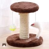  Cat tree - trụ cào móng nhỏ tròn 1 tầng cho mèo 