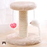  Cat tree - trụ cào móng nhỏ tròn 1 tầng cho mèo 