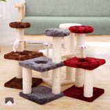  Cat tree - trụ cào móng nhỏ vuông 2 tầng cho mèo 