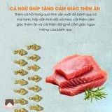  Snack bánh cá tiêu búi lông Biscuits Catnip 130g cho mèo 