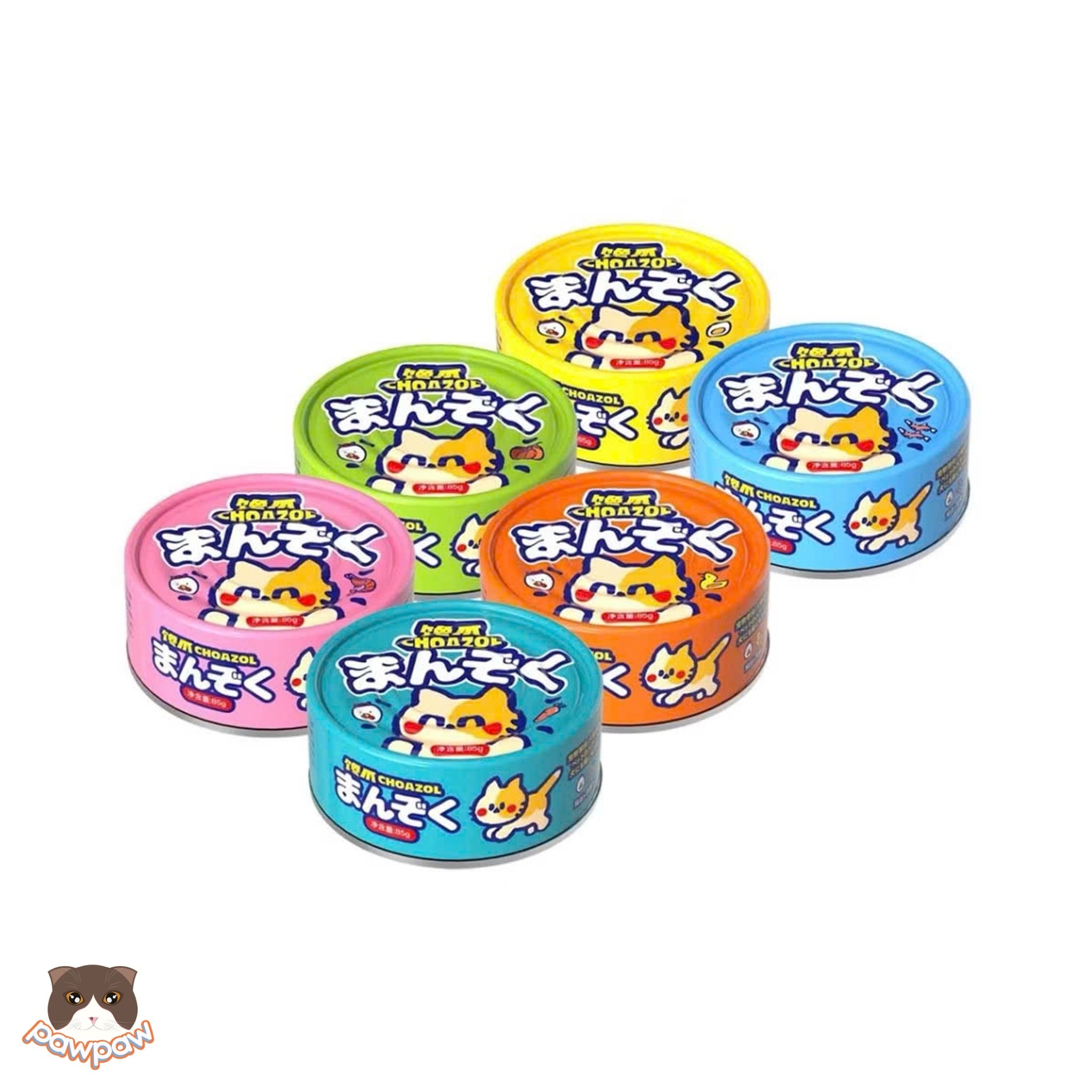  Pate Choazol 85g nhiều vị cho mèo 