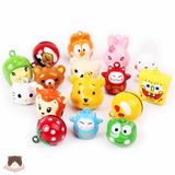  Chuông hình thú gắn vòng cổ cho chó mèo 