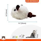  Đồ chơi chuột dây tự động có tiếng Fofos cho mèo 