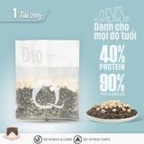  Hạt PetQ D10 trộn thịt sấy gói 200g cho mèo trưởng thành 