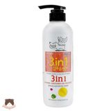  Dầu gội xả dưỡng lông Forcans 3in1 550ml cho chó mèo 