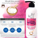  Dầu gội xả Forcans Baby Powder 550ml cho chó mèo 