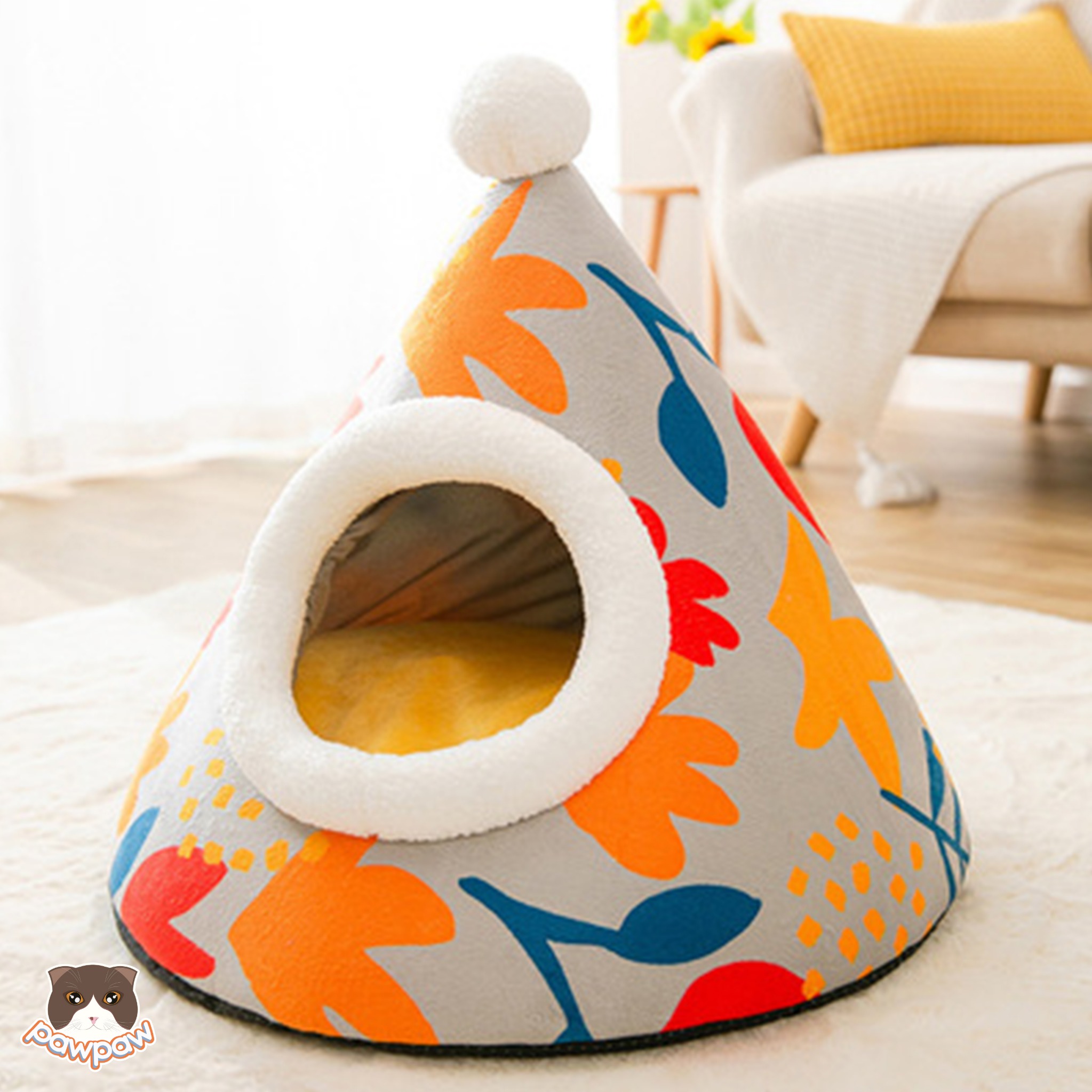  Nhà đệm hình Ốc cho chó mèo 