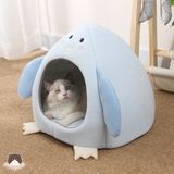  Nhà đệm hình ngỗng xanh dương cho chó mèo 