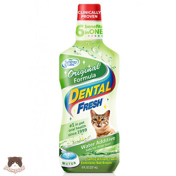  Dung dịch trị hôi miệng Dental Fresh Original cho mèo 