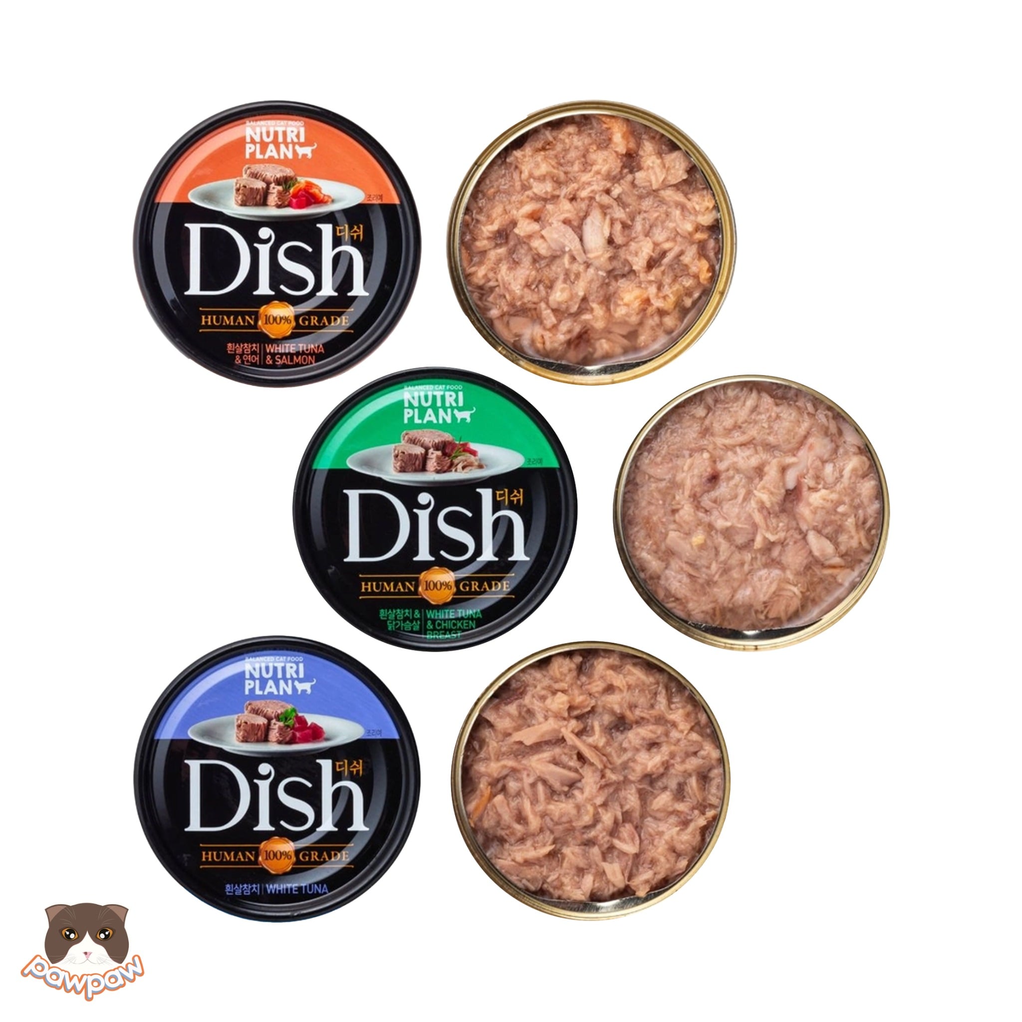  Pate Nutri Plan Premium - Dish 85g cho mèo 