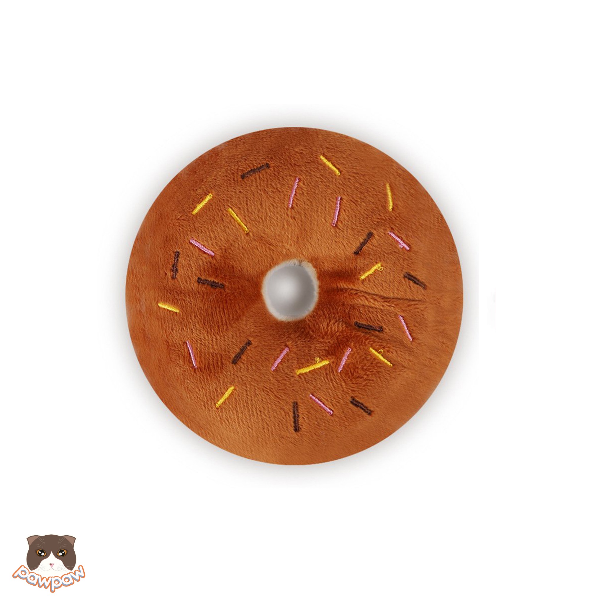  Đồ chơi bông Donut cho chó mèo 
