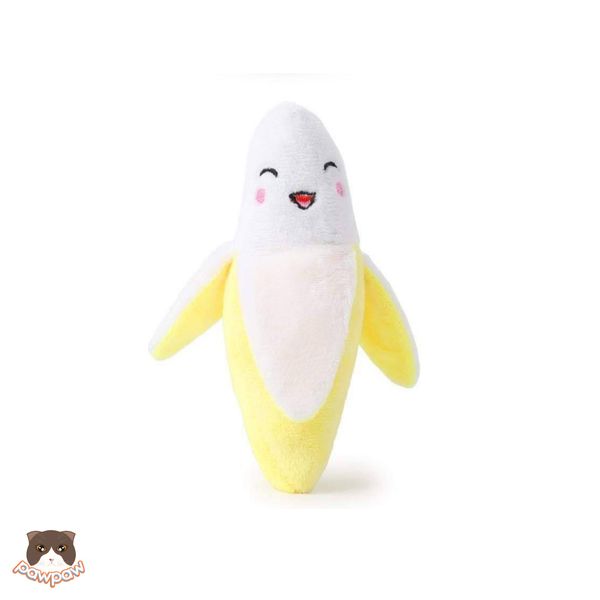  Đồ chơi bông trái chuối cho chó mèo 