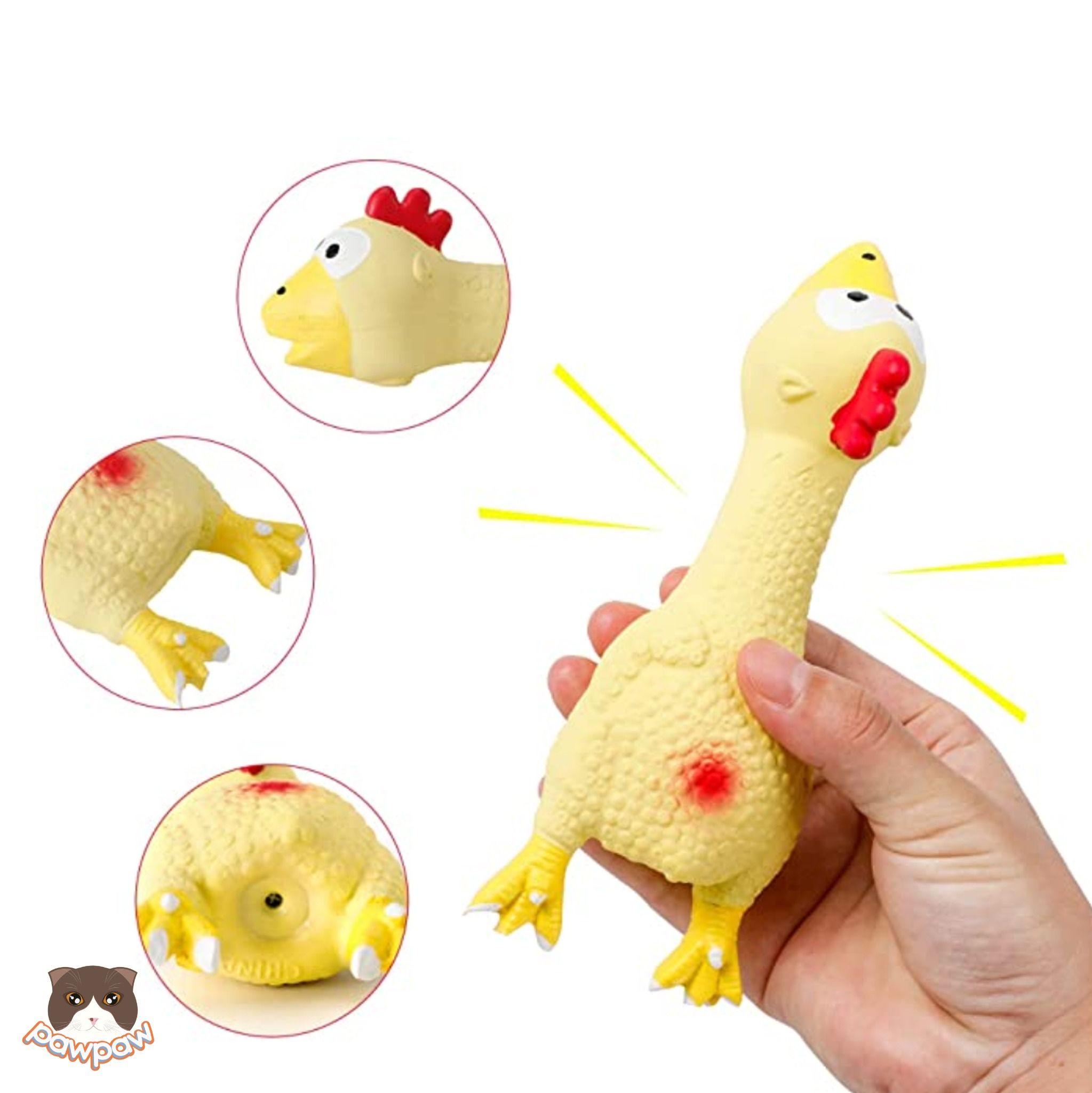  Đồ chơi con gà mini cho chó 