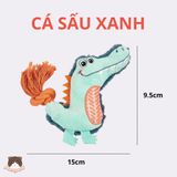  Đồ chơi gặm FOFOS hình cá sấu cho chó 