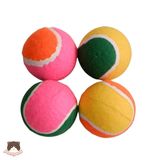  Đồ chơi set 2-4 banh cao su Tennis cho chó mèo 