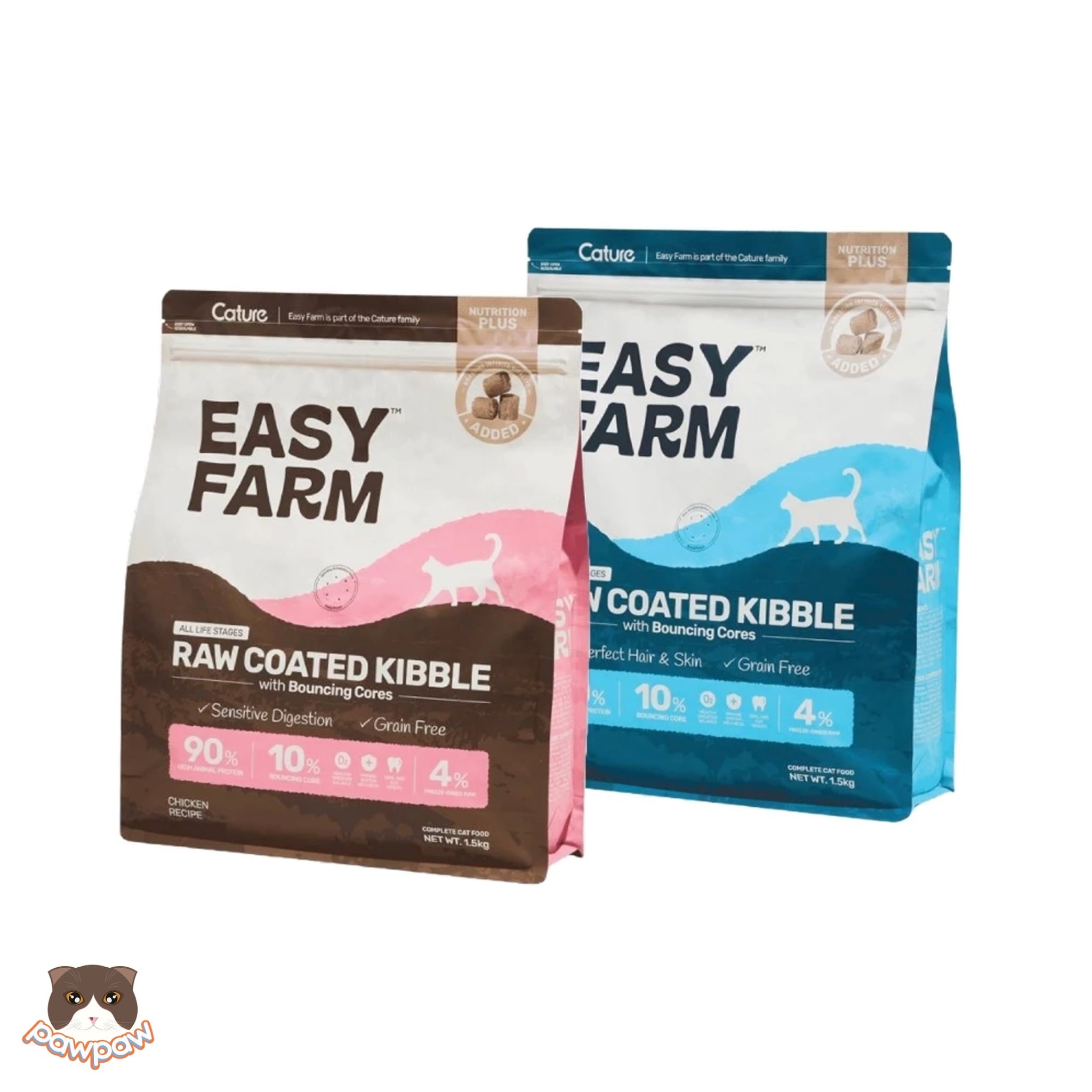  Hạt Cature Easy Farm 1.5kg cho mèo mọi độ tuổi 