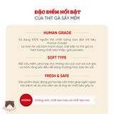  Thịt gà sấy mềm Natural Core 180g cho chó 