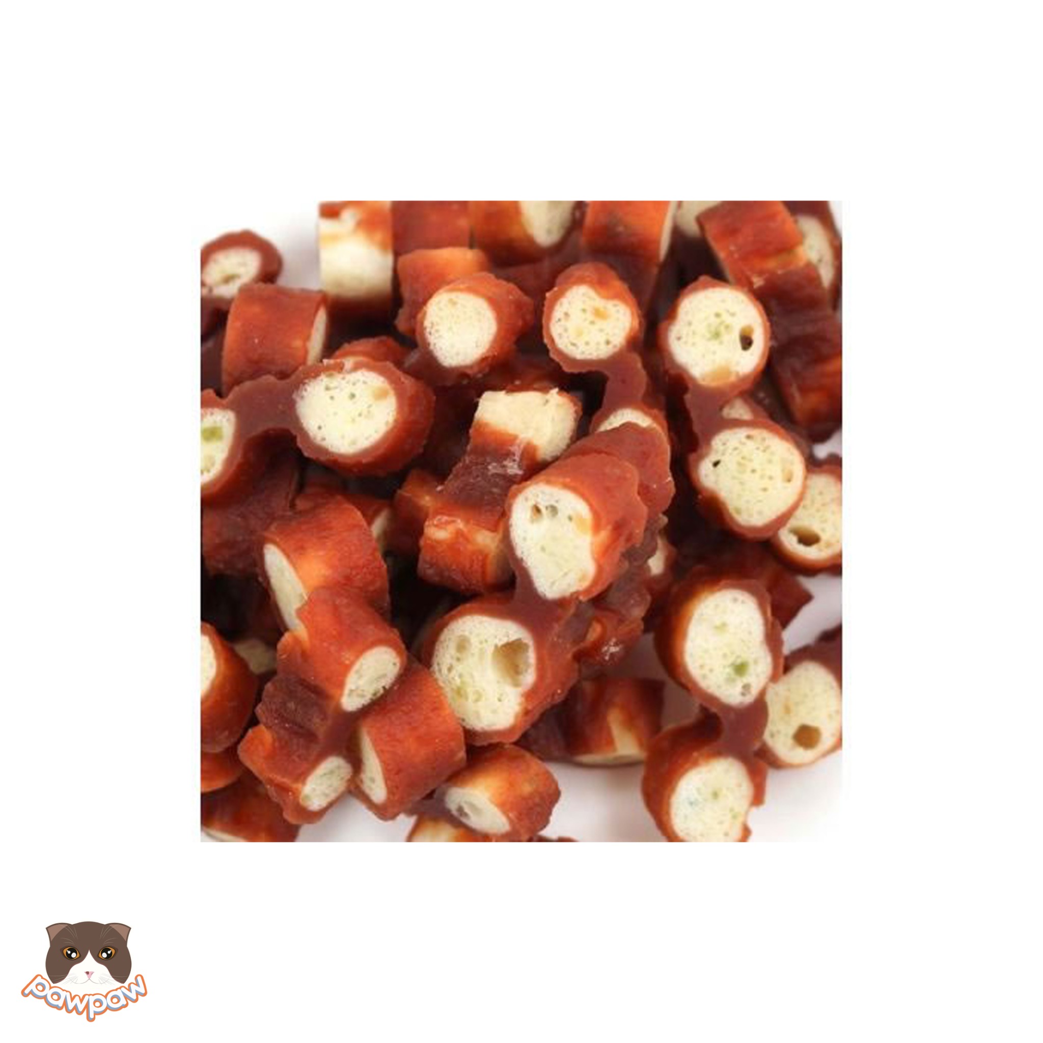  Gan gà cuộn bánh rau củ Doggyman 90g cho chó 