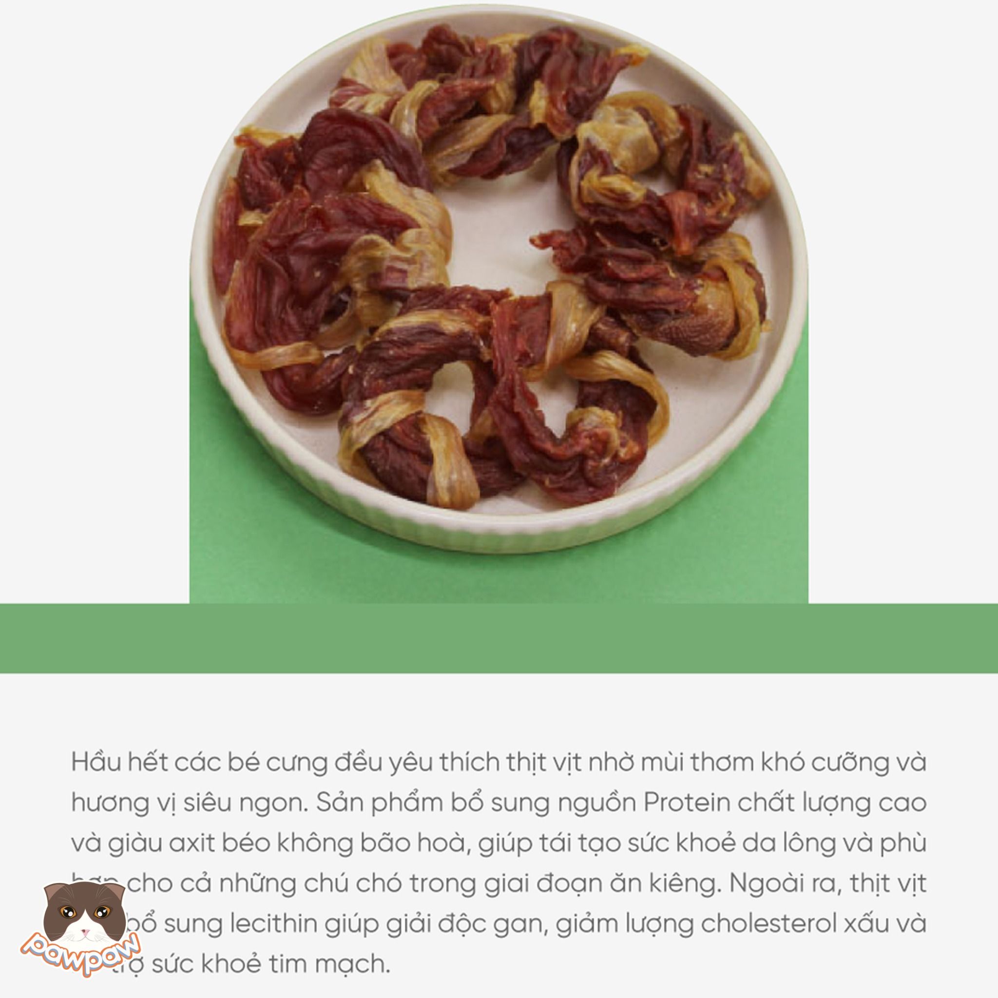  Gân vịt Natural Core cho chó 