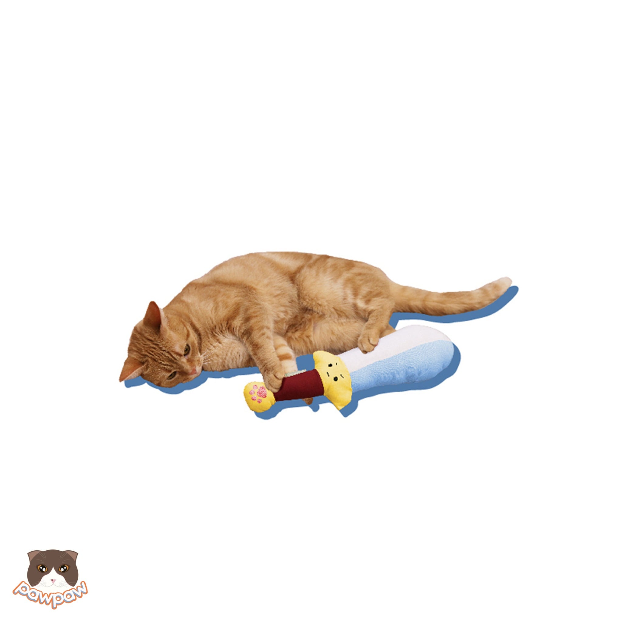  Gối ôm hình cây kiếm Doggyman cho chó mèo 