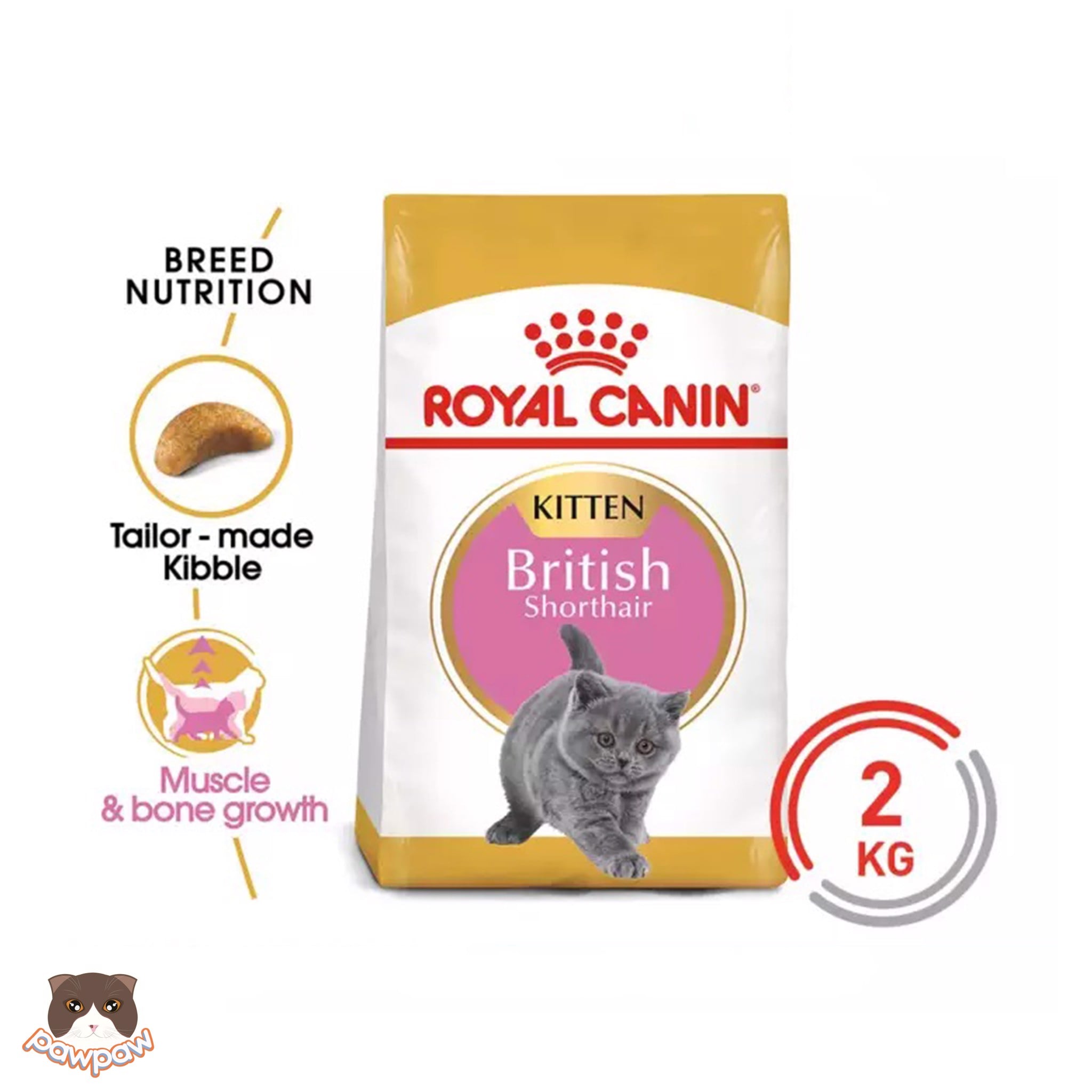  Thức ăn hạt Royal Canin cho mèo - Fbn British Sh Kitten 