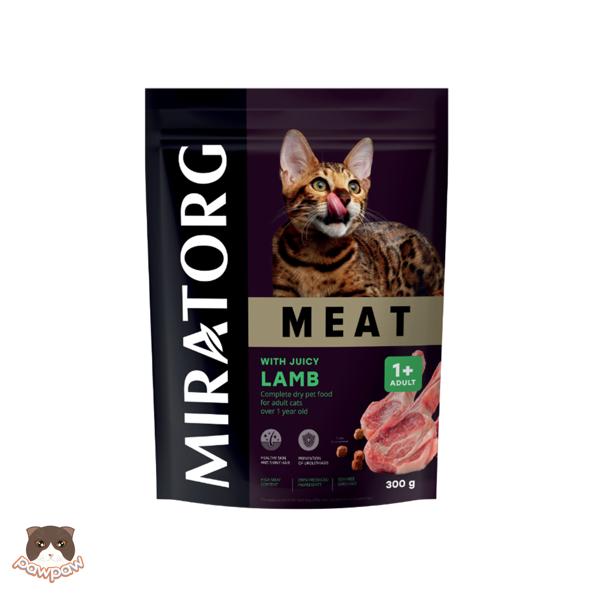  Hạt Miratorg 300g cho mèo trưởng thành 