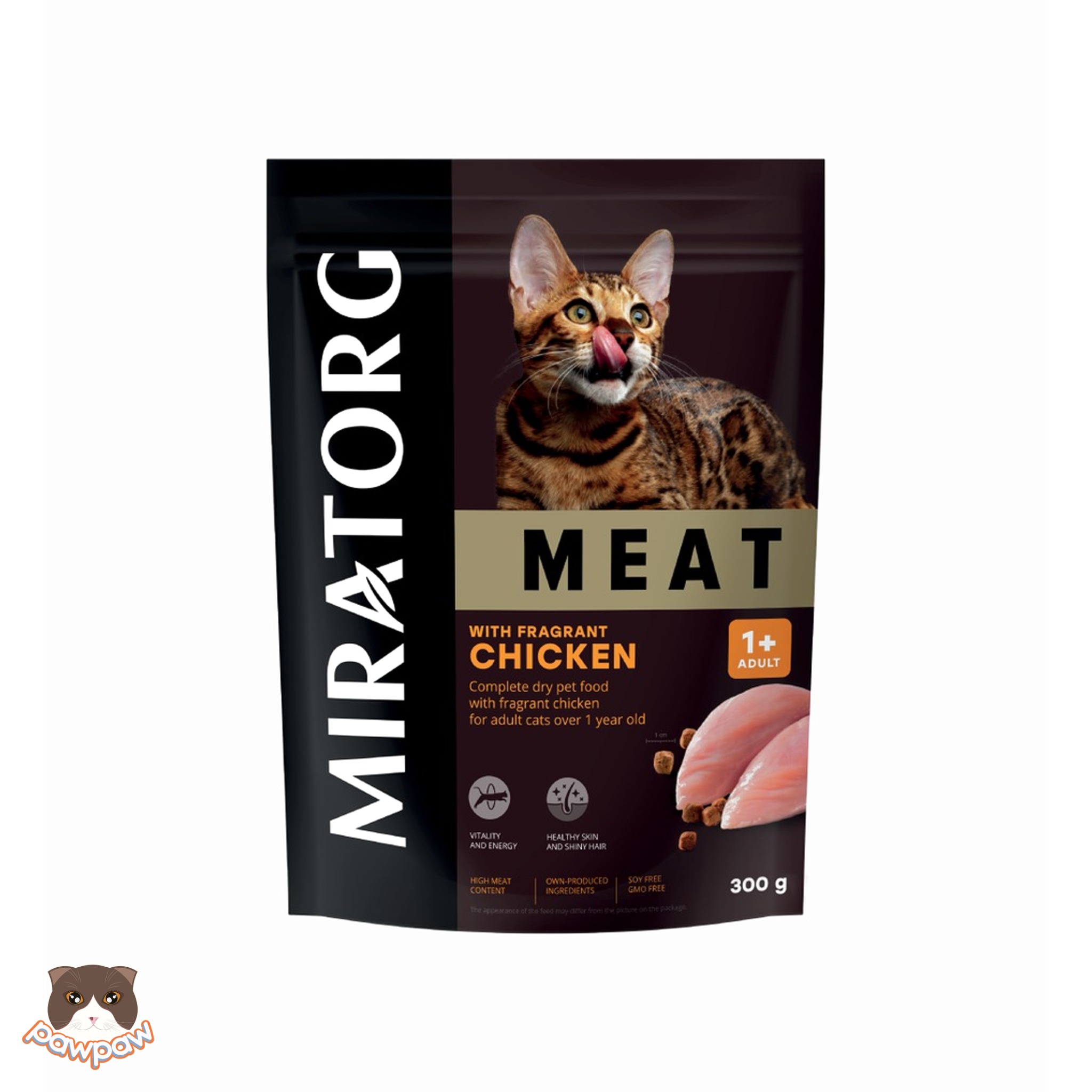  Hạt Miratorg 300g cho mèo trưởng thành 